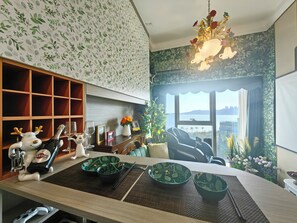 Leilighet – comfort, havutsikt | Oppholdsområde | TV-spill