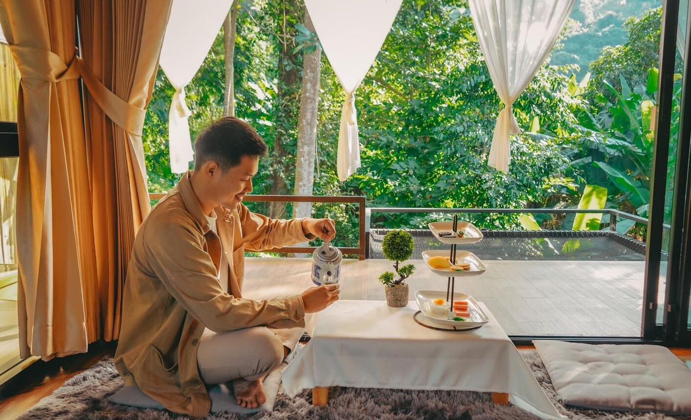 Eenvoudig huis, veranda, uitzicht op rivier | Verduisterende gordijnen, gratis wifi, beddengoed