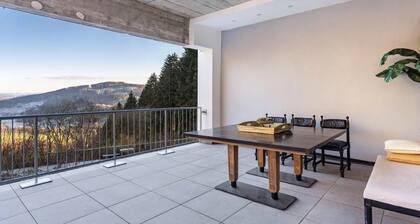 Apartment 'Suiten Im Alten Berghotel Antonia' mit Bergblick, überdachter Terrasse und WLAN