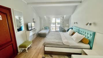 1 chambre, fer et planche Ă  repasser, Wi-Fi, draps fournis