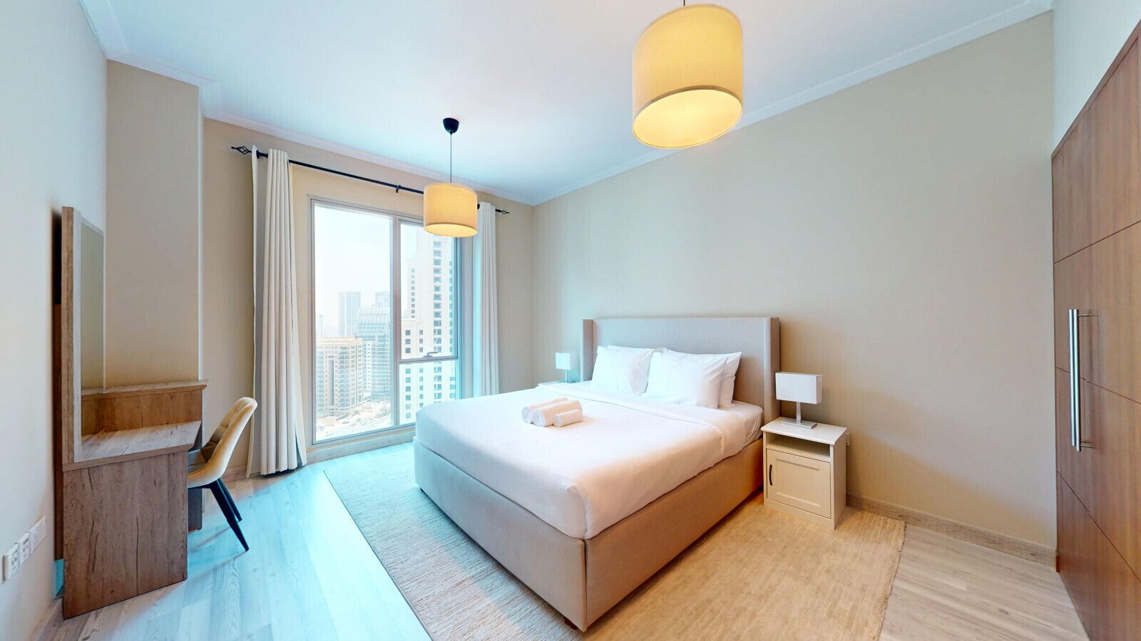 2 bedrooms, iron/ironing board, free WiFi, bed sheets