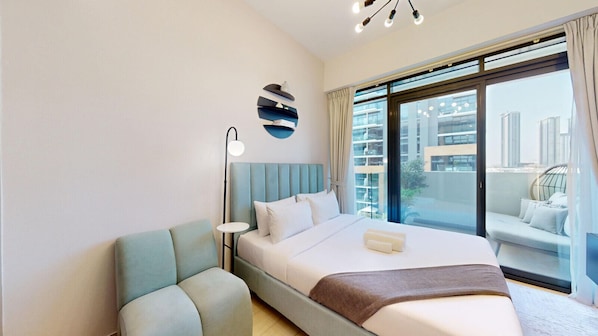 1 Schlafzimmer, Bügeleisen/Bügelbrett, kostenloses WLAN, Bettwäsche
