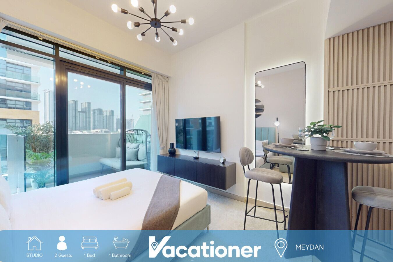 1 bedroom, iron/ironing board, free WiFi, bed sheets