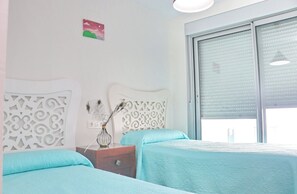 2 chambres, draps fournis