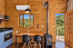 Private kitchen - Cabana de Luxo na Serra Catarinense Vst018 (Anitapolis)