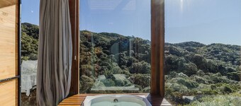 Cabana aconchegante c/ jacuzzi e lareira – VST019