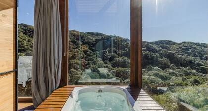 Cabana aconchegante c/ jacuzzi e lareira – VST019