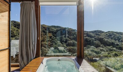 Cabana aconchegante c/ jacuzzi e lareira – VST019