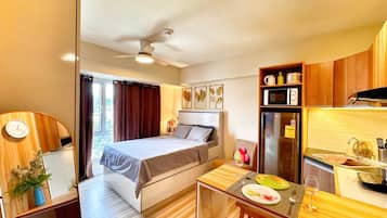 Apartamento, 1 quarto, vista para a cidade | 2 quartos