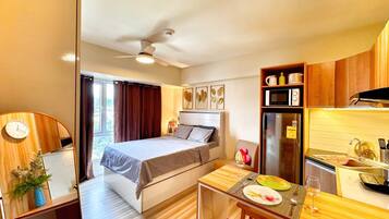 Apartamento, 1 quarto, vista para a cidade | 2 quartos