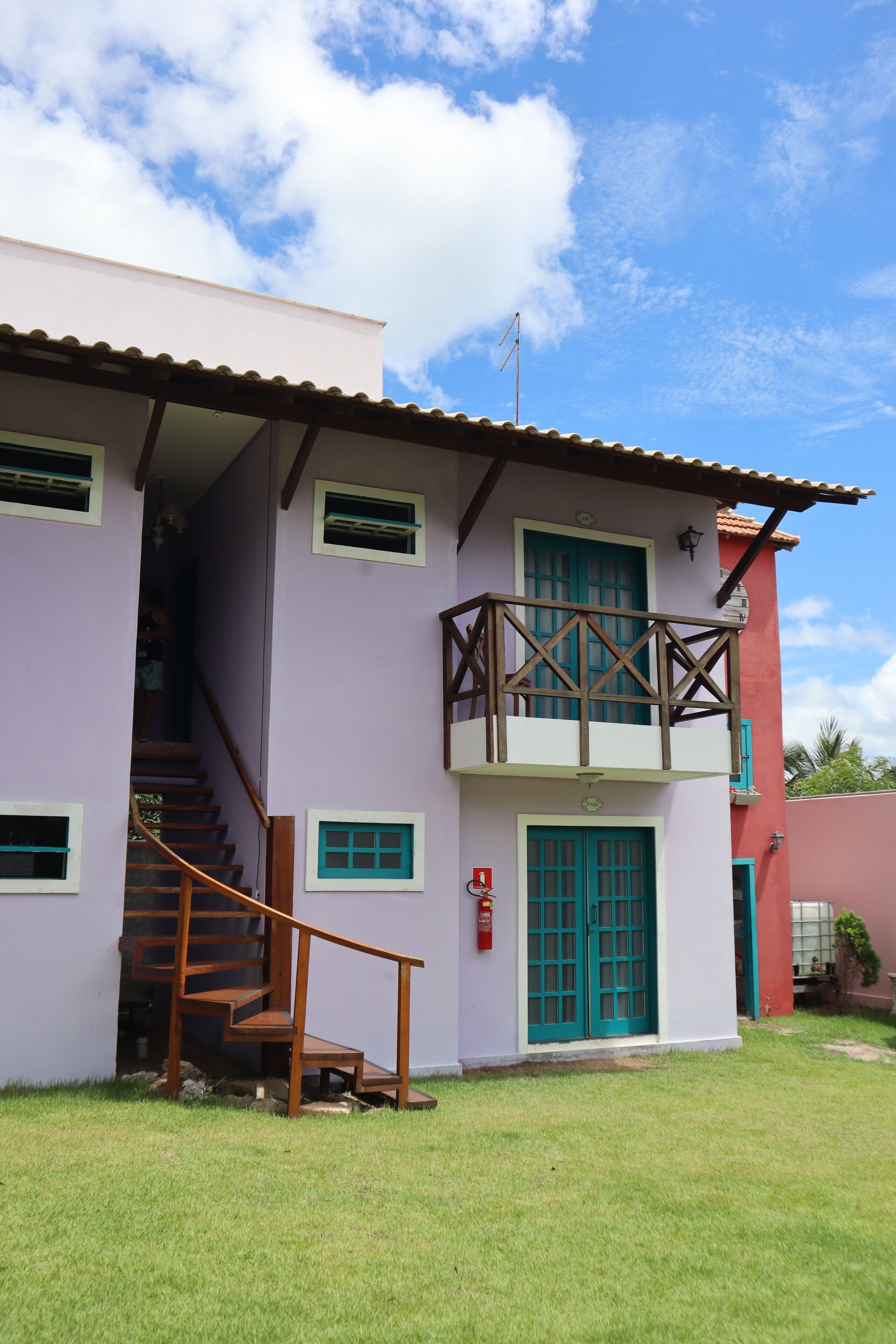 Fassade der Unterkunft