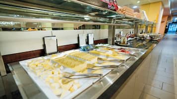 Daily buffet breakfast (EUR 15 per person)