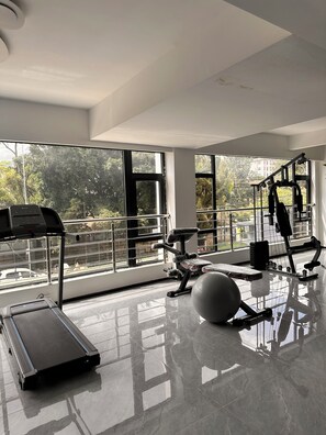 Fitness facility - Family & Business Ready Kilimani  Cozy • Gym • Play Area” (Nairobi)
