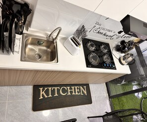 Microwave, oven, stovetop