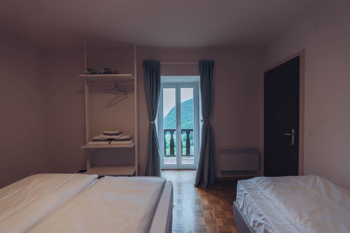 Chambre Triple Classique, balcon, vue montagne