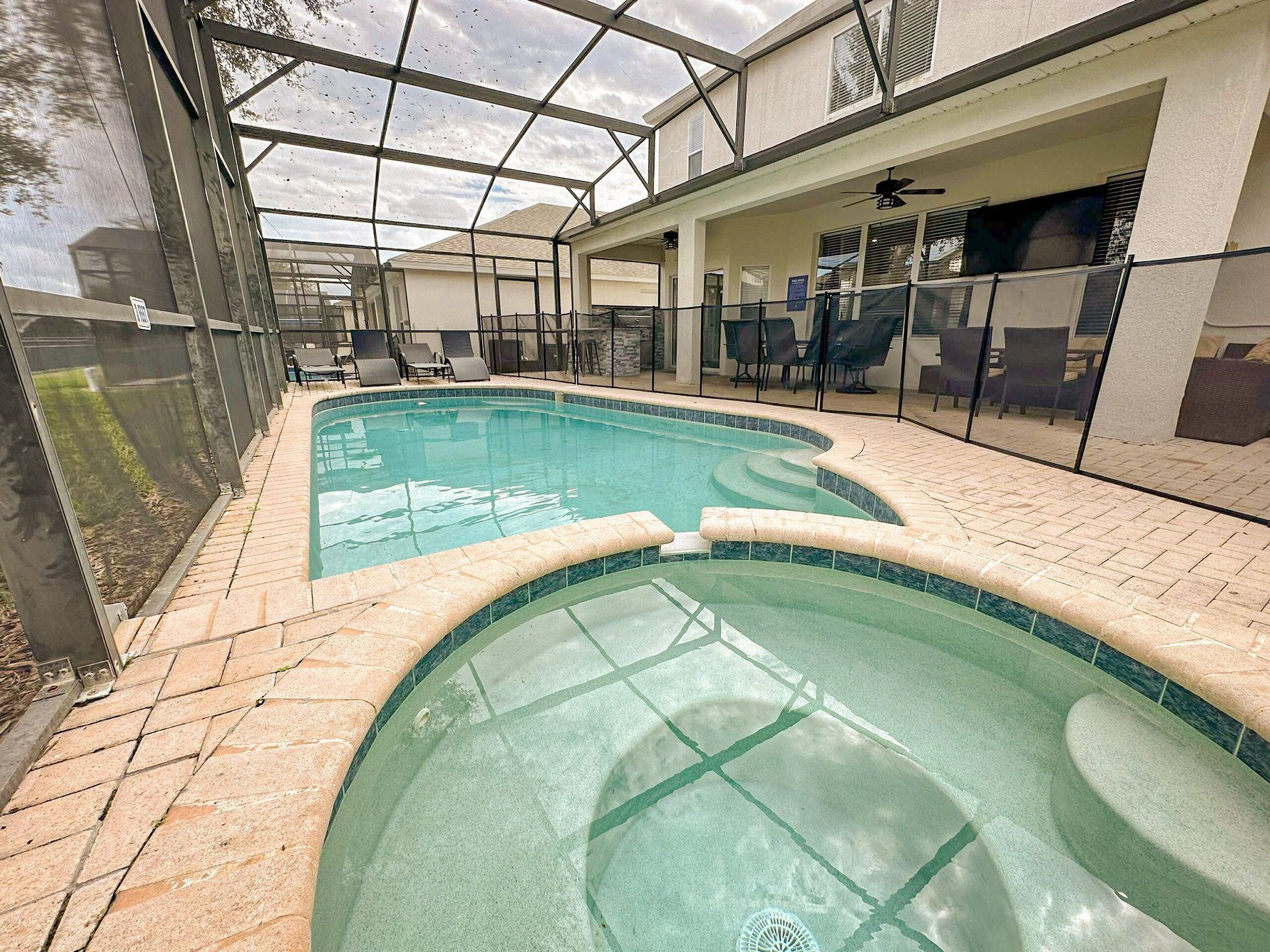 Piscine chauffée