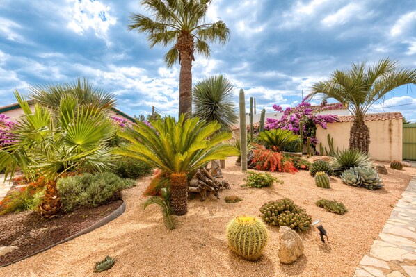 Overnattingsstedets uteområder