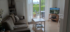 TV, lettore DVD, impianto stereo