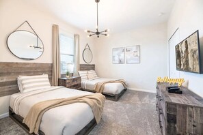 3 bedrooms, iron/ironing board, travel cot, free WiFi