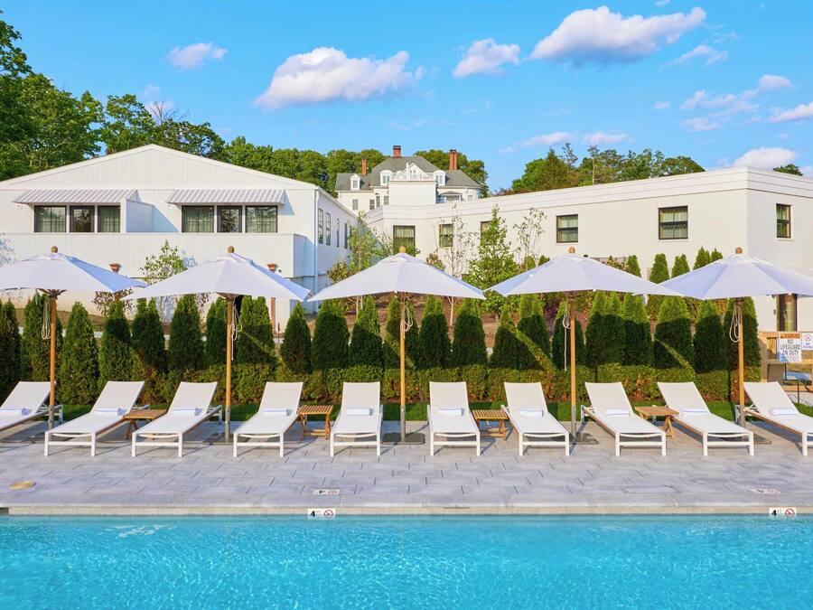 Seasonal outdoor pool