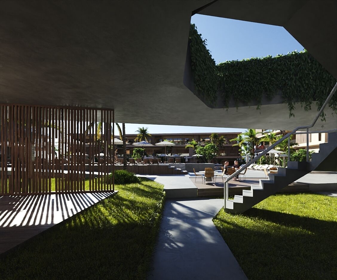 Overnattingsstedets uteområder