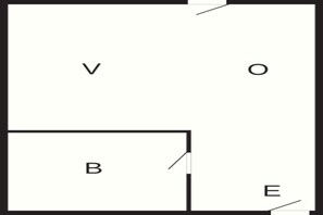 House | Floor plan - 2 Person Holiday Park Home in Burseryd (Burseryd)