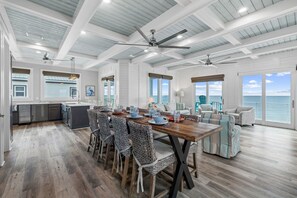 Dining - Beachfront Gulf-view Home w/ Fire Pit & Deck (Port St. Joe)