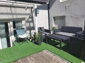 Terrace/patio - Bright & Cozy Apartment - Bergen City Center - Walk to Bryggen (Bergen)