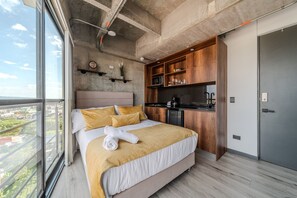 1 bedroom, iron/ironing board, bed sheets