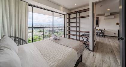 |Ahead| Contemporary 2BR with balcony & parking