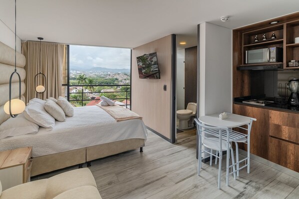 1 chambre, fer et planche à repasser, draps fournis