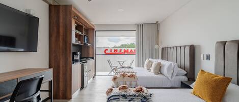 1 bedroom, iron/ironing board, bed sheets