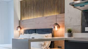 1 bedroom, iron/ironing board, bed sheets