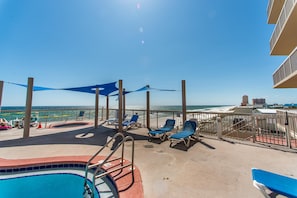 Condo, Multiple Beds (Sunrise Beach #1707) | Pool | Outdoor pool, a heated pool