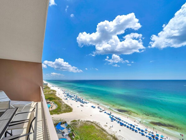 公寓客房, 多張床 (Sunrise Beach #1707) | 海灘 | 位於海灘上