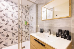 Dusche, Handtücher