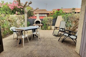 Outdoor dining - Les Florentines (Valras-Plage)