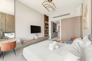 1 غرفة نوم وخدمة الإنترنت