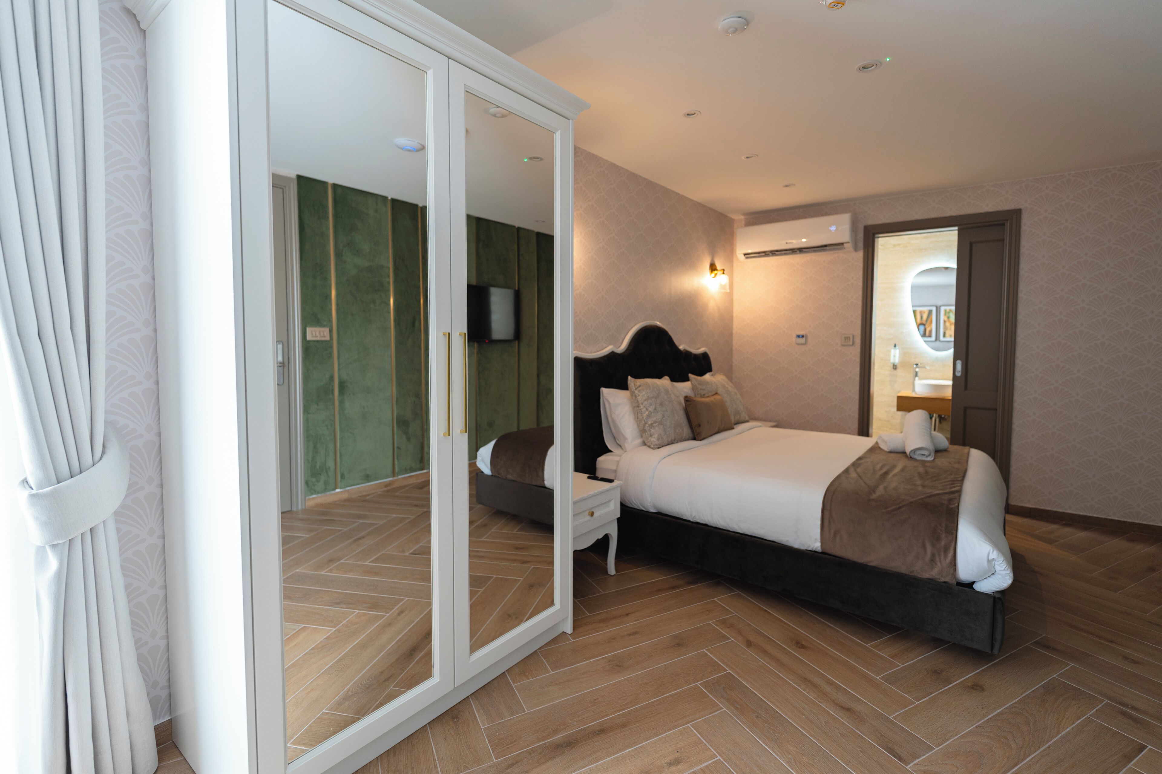 Suite monolocale Deluxe | Biancheria da letto di alta qualità, materassi in memory foam, minibar