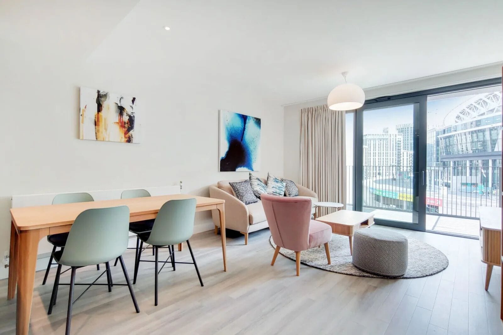 Apartment, 2 Bedrooms, Non Smoking | Living area