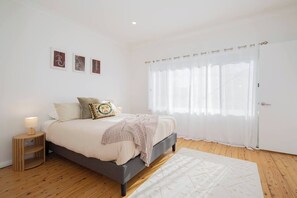 2 bedrooms, iron/ironing board, travel cot, WiFi