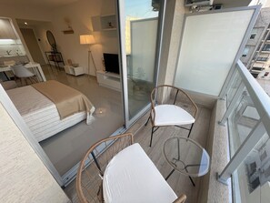 Apartment, 1 Bedroom, Accessible, Smoking | Balcony