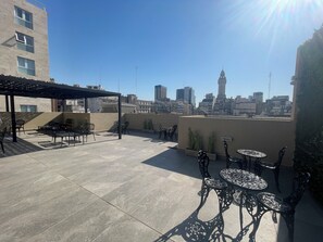 Apartment, 1 Bedroom, Accessible, Smoking | Terrace/patio - Modern & Cozy Studio With Pool (Buenos Aires)