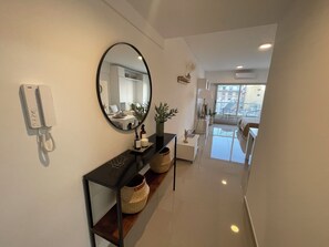 Apartment, 1 Bedroom, Accessible, Smoking | Living room - Modern & Cozy Studio With Pool (Buenos Aires)