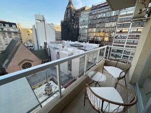 Apartment, 1 Bedroom, Accessible, Smoking | Balcony - Modern & Cozy Studio With Pool (Buenos Aires)