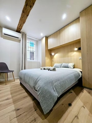 2 chambres, fer et planche Ă repasser, Wi-Fi gratuit, draps fournis