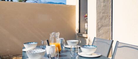 Restauration en plein air