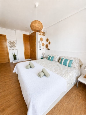 3 bedrooms, iron/ironing board, travel crib, WiFi