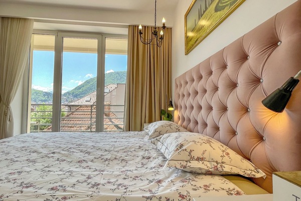 Bedroom with king bed
