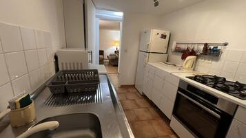 Een magnetron, een oven, een kookplaat